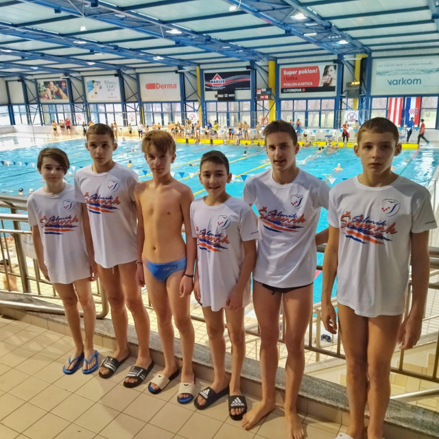 Plivači Šibenika na stupili na mitingu u Zagrebu