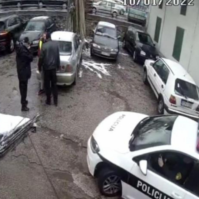 Sve je zabilježila nadzorna kamera