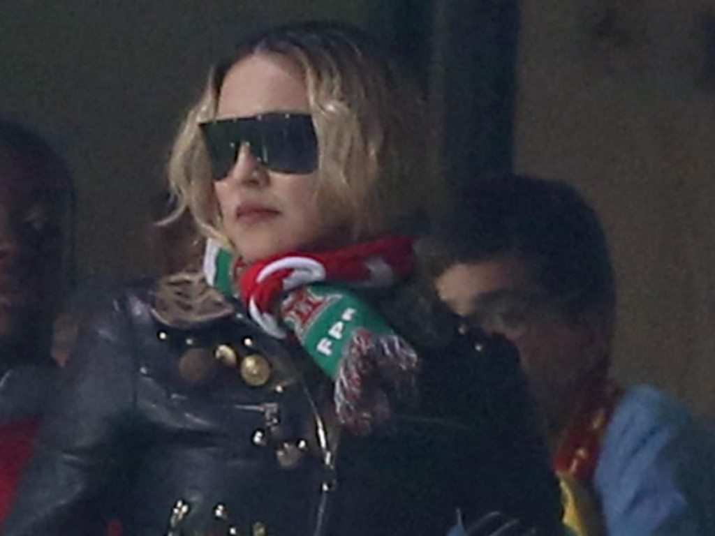Madonna kao navijačica na stadionu