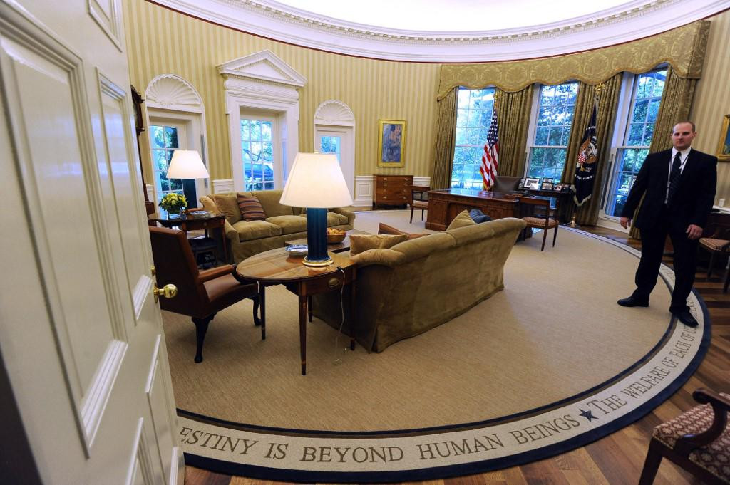 Pravi Ovalni ured - možda biste htjeli imati ovaku radnu sobu?