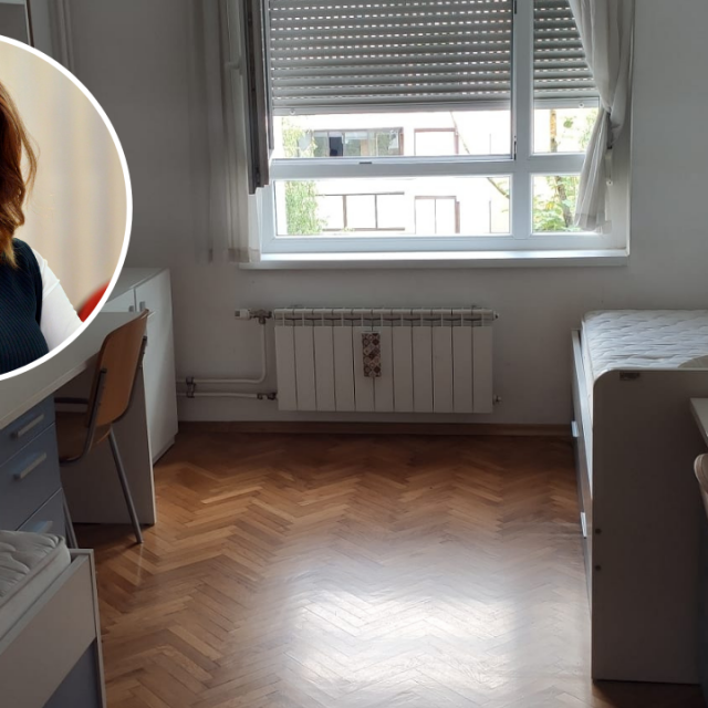 Sutkinja Vedrana &Scaron;imundža Nikolić (u krugu), sobičak za studente
