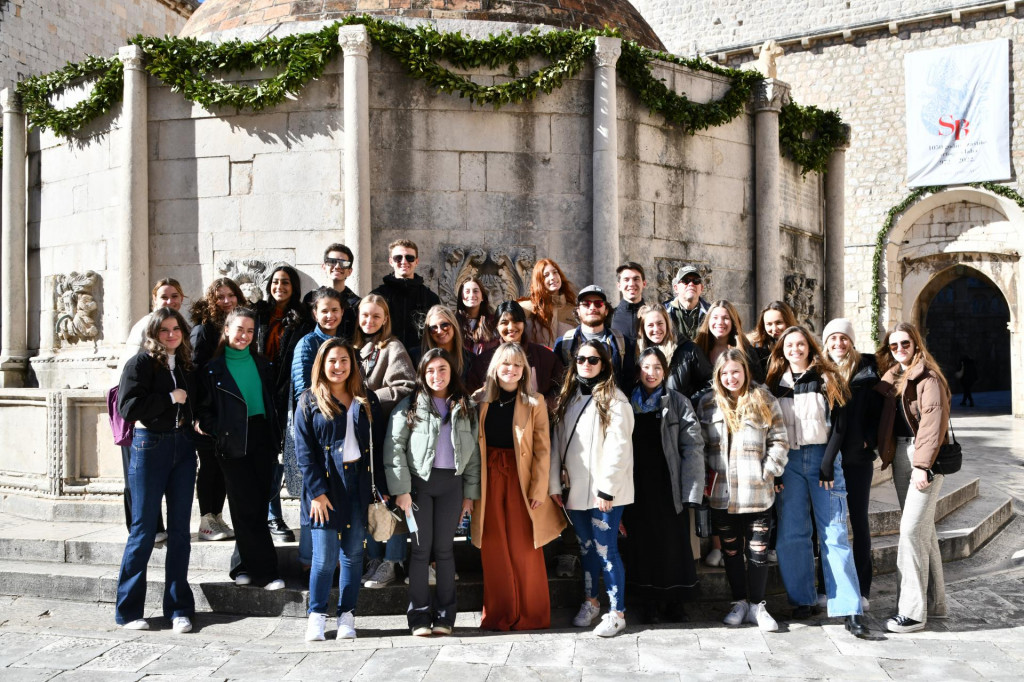 Američki studenti na studijskom putovanju u Dubrovniku