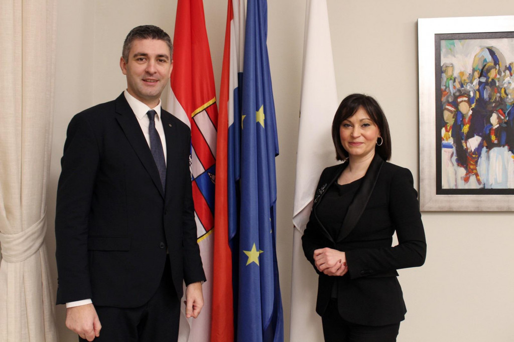 Franković na sastanku s ministricom Natašom Tramišak
