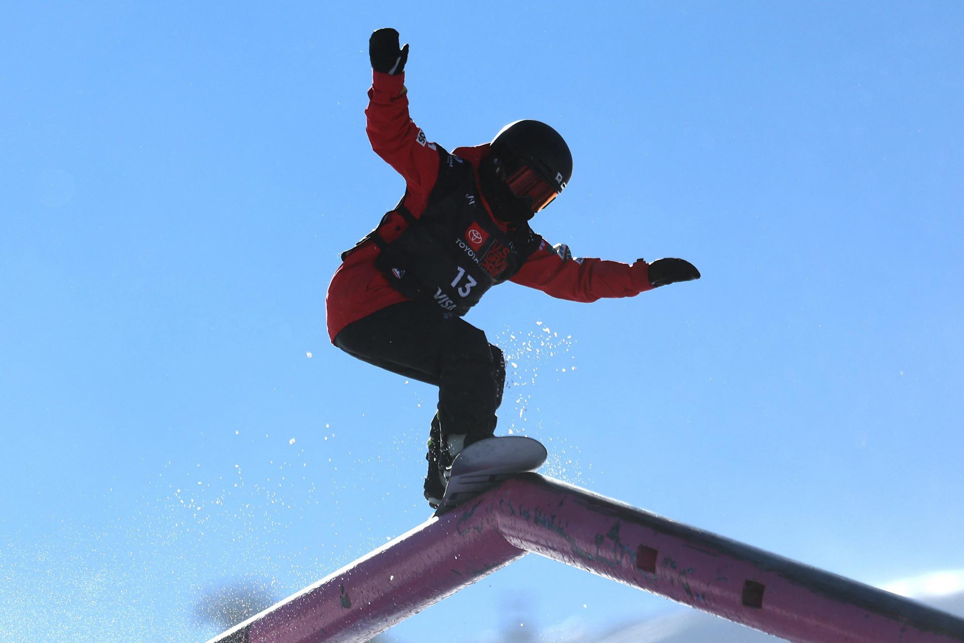 Jamie Anderson Snowboard win