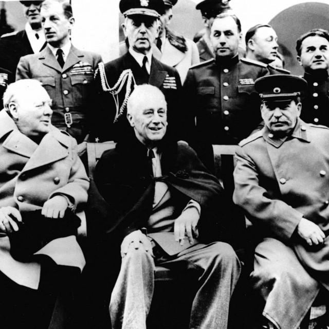 &lt;p&gt;Jalta 1945. - Churchill, Roosevelt i Staljin&lt;/p&gt;