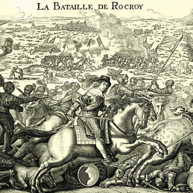 Kao posljedica sukoba katolika i protestanata počeo je Tridesetogodišnji rat (1618.-1648.). Bitka kod Rocroia odigrala se 19. svibnja 1643. između francuske i španjolske vojske