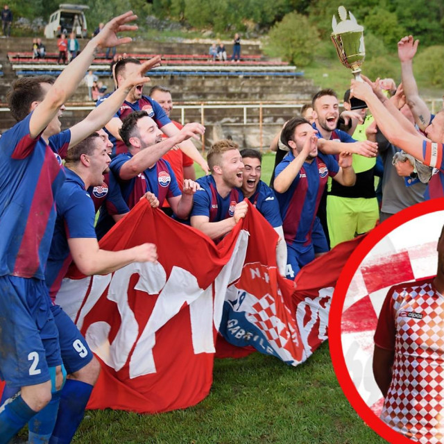 Trenutak koji se ne zaboravlja - Tomislav Marinović je kao kapetan Croatije podigao 2019. pokal prvaka Prve županijske lige