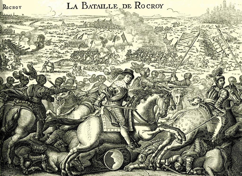 Kao posljedica sukoba katolika i protestanata počeo je Tridesetogodišnji rat (1618.-1648.). Bitka kod Rocroia odigrala se 19. svibnja 1643. između francuske i španjolske vojske