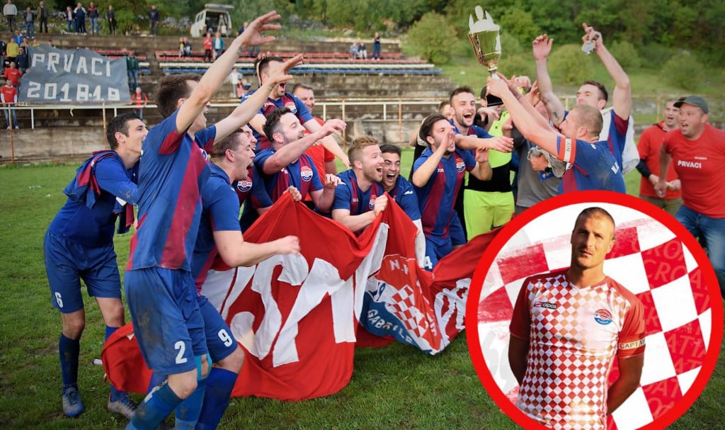 Trenutak koji se ne zaboravlja - Tomislav Marinović je kao kapetan Croatije podigao 2019. pokal prvaka Prve županijske lige