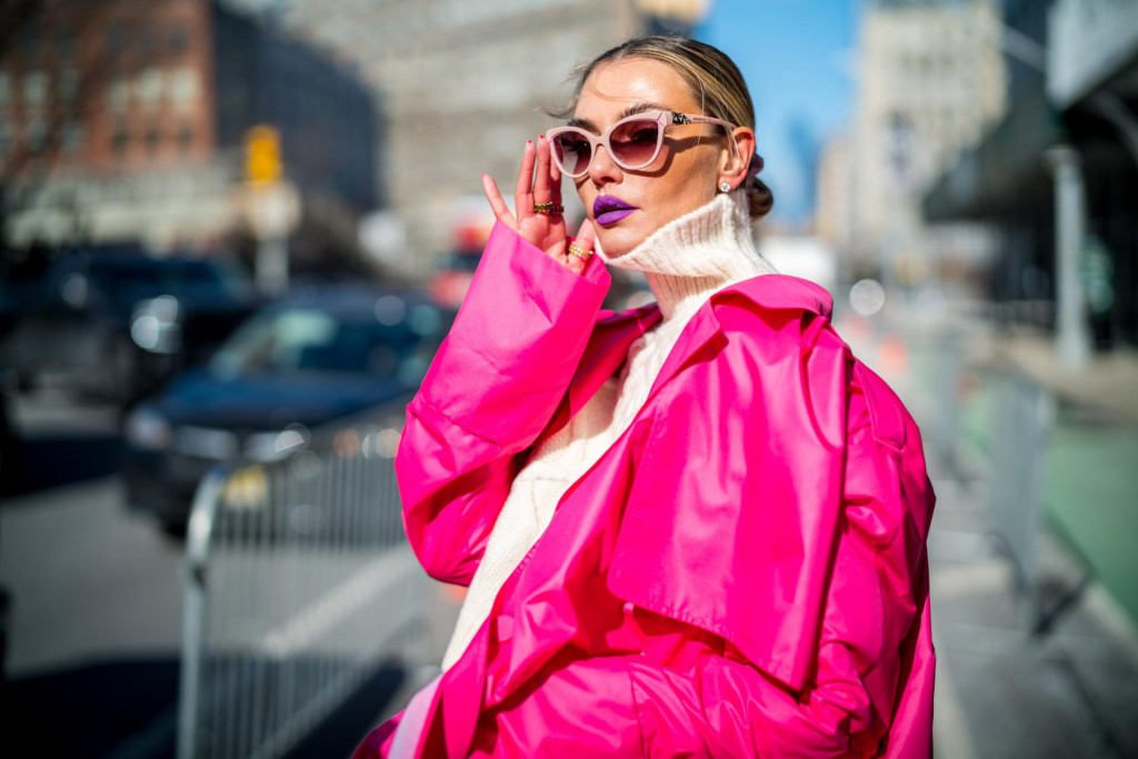 February 14, 2022, New York, New York, U.S: Fashion model ALINA BAIKOVA, of Ukraine poses for photos during Fashion Week outside of New York Fashion Week at Spring Studios in New York,Image: 662568938, License: Rights-managed, Restrictions:, Model Release: no, Credit line: Brian Branch Price/Zuma Press/Profimedia