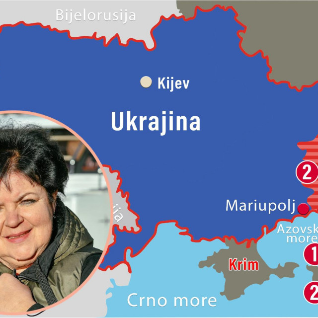 Ukrajinka Svjetlana Kolić zabrinuta je za sunarodnjake