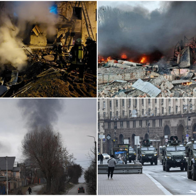 Eksplozije odjekuju diljem Kijeva
