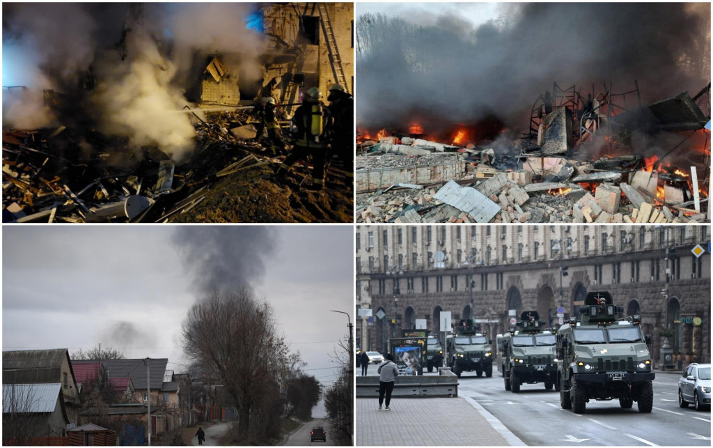 Eksplozije odjekuju diljem Kijeva