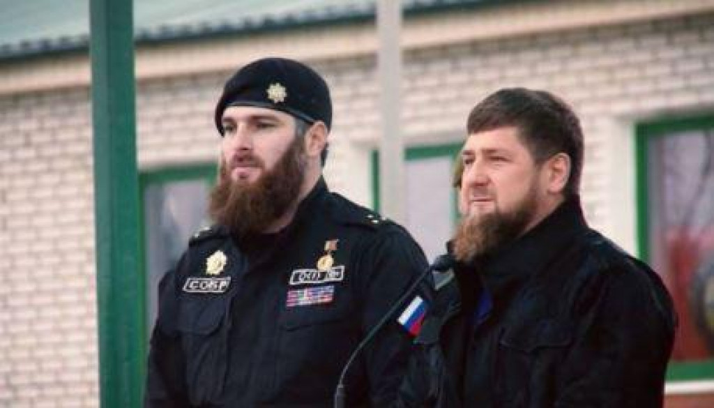 Čečenski general Magomed Tušajev i Ramzan Kadirov, čelnik Čečenije 