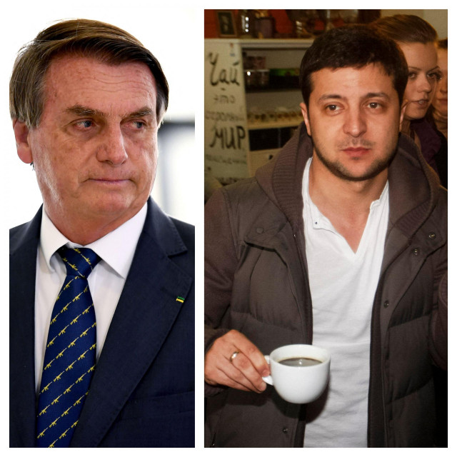 Jair Bolsonaro, Volodimir Zelenski