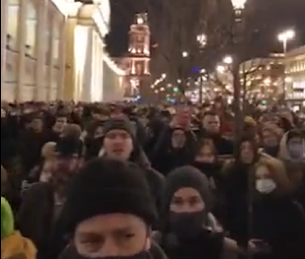 Antiratni prosvjedi u Rusiji