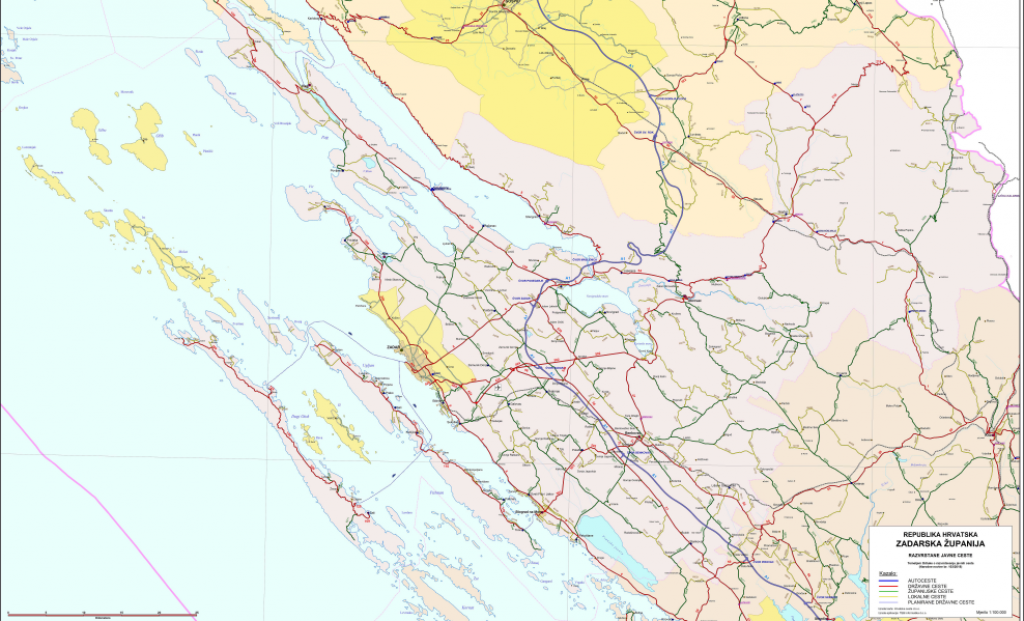 Ceste Zadarske županije