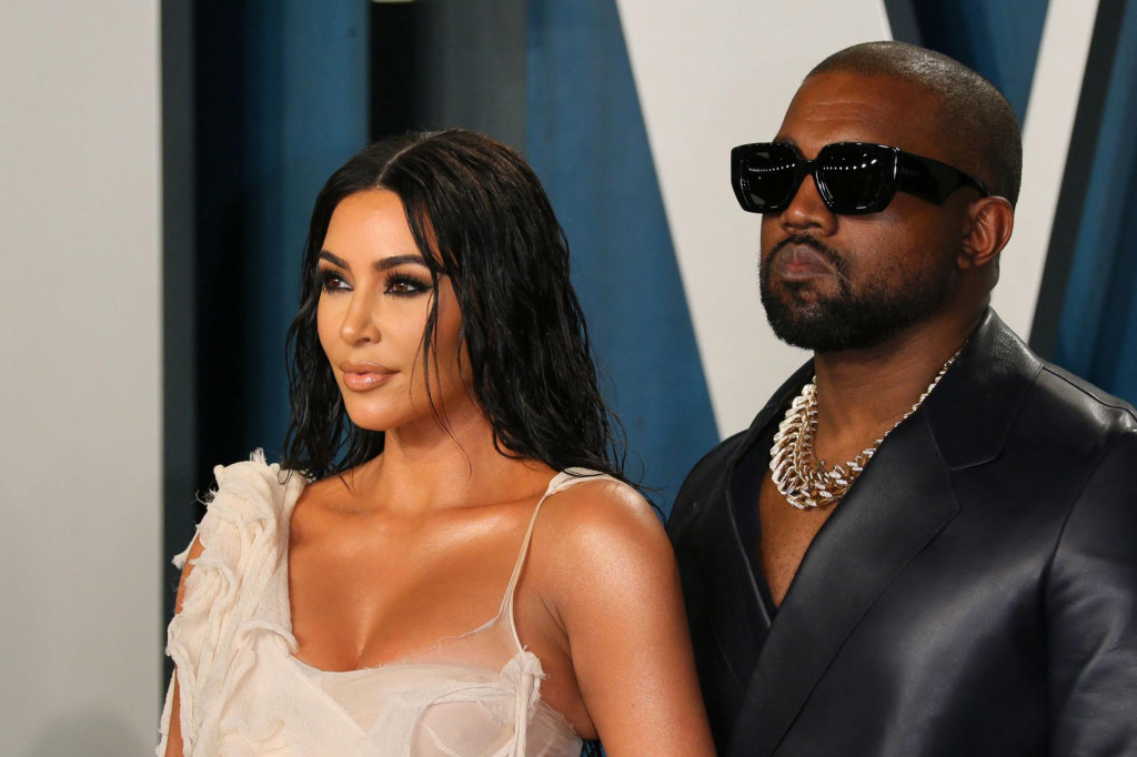  Kim Kardashian i Kanye West snimljeni 2020. godine