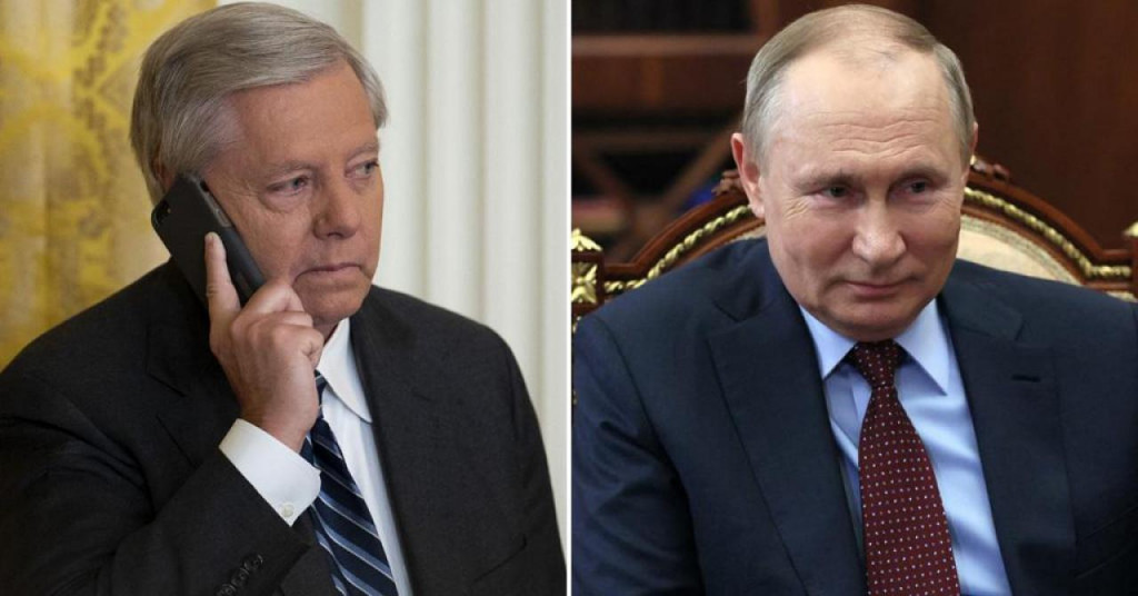 Lindsey Graham i Vladimir Putin