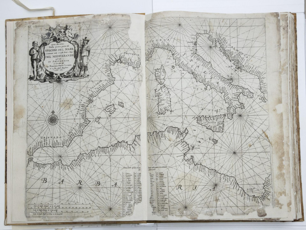 &lt;p&gt;Portulan, atlas Sredozemnog mora iz 1664.&lt;/p&gt;