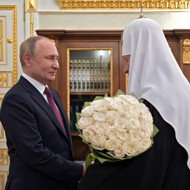 Putin i patrijarh Ruske pravoslavne Crkve Kiril