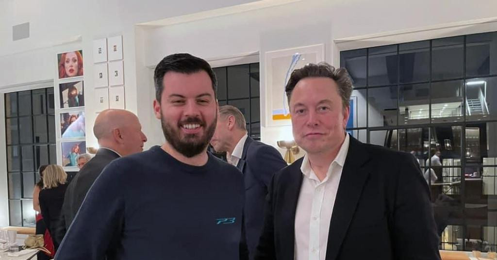 Mate Rimac i Elon Musk