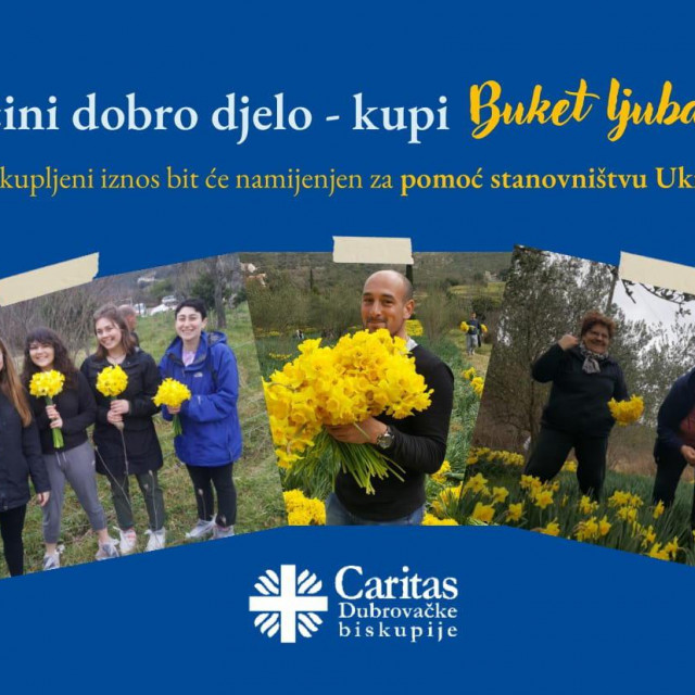 Caritas Dubrovačke biskupije u akciji dobrotvorne prodaje narcisa