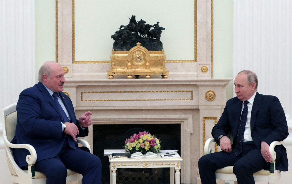 Vladimir Putin i Aleksandar Lukašenko 