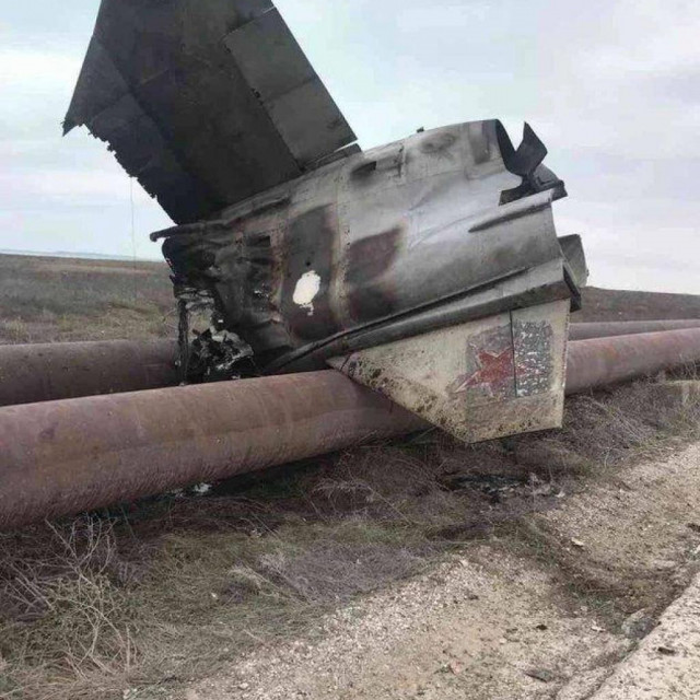 Dron koji se navodno srušio na Krimu