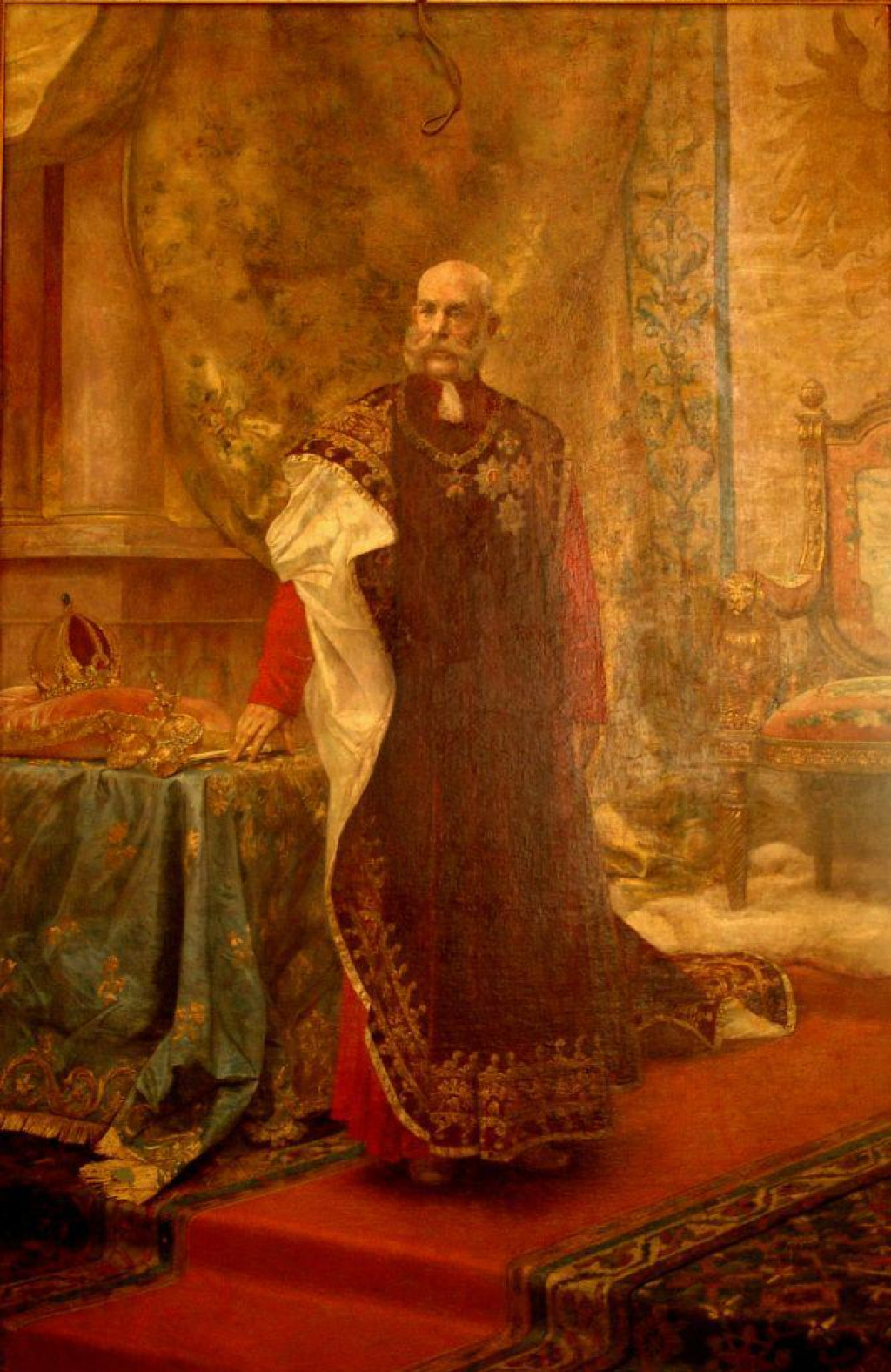 &lt;p&gt;Vlaho Bukovac, Portret cara Franje Josipa iz Dalmatinskog sabora u Zadru 1896.&lt;/p&gt;
