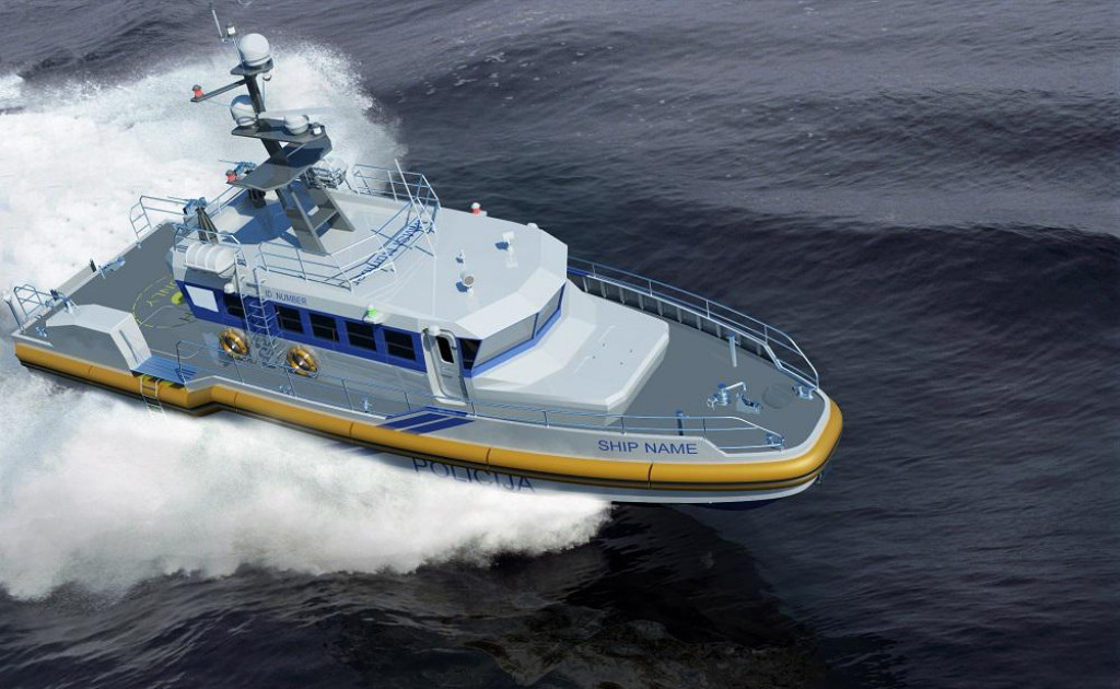 &lt;p&gt;Ophodni brod za hrvatski MUP, kakva će se dva graditi u talijanskom brodogradilištu ‘Vittora’&lt;/p&gt;
