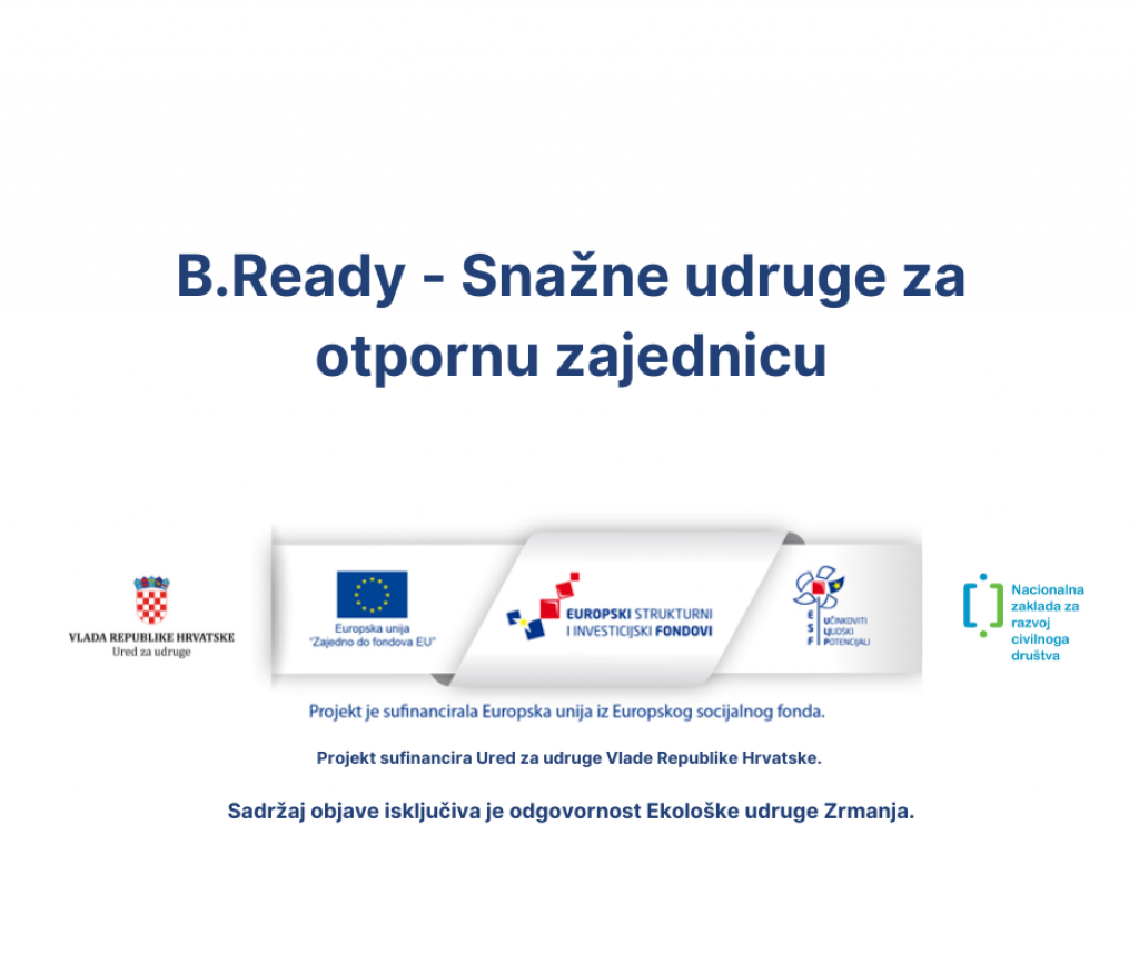 Zadarski - Projekt B.Ready Priprema Volontere I Građane Za Postupanje U ...