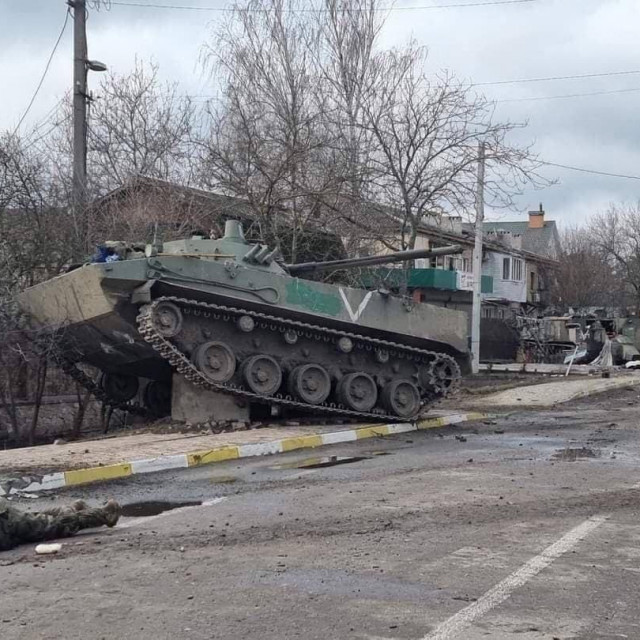 &lt;p&gt;Uništeni ruski tenks u Ukrajini&lt;/p&gt;
