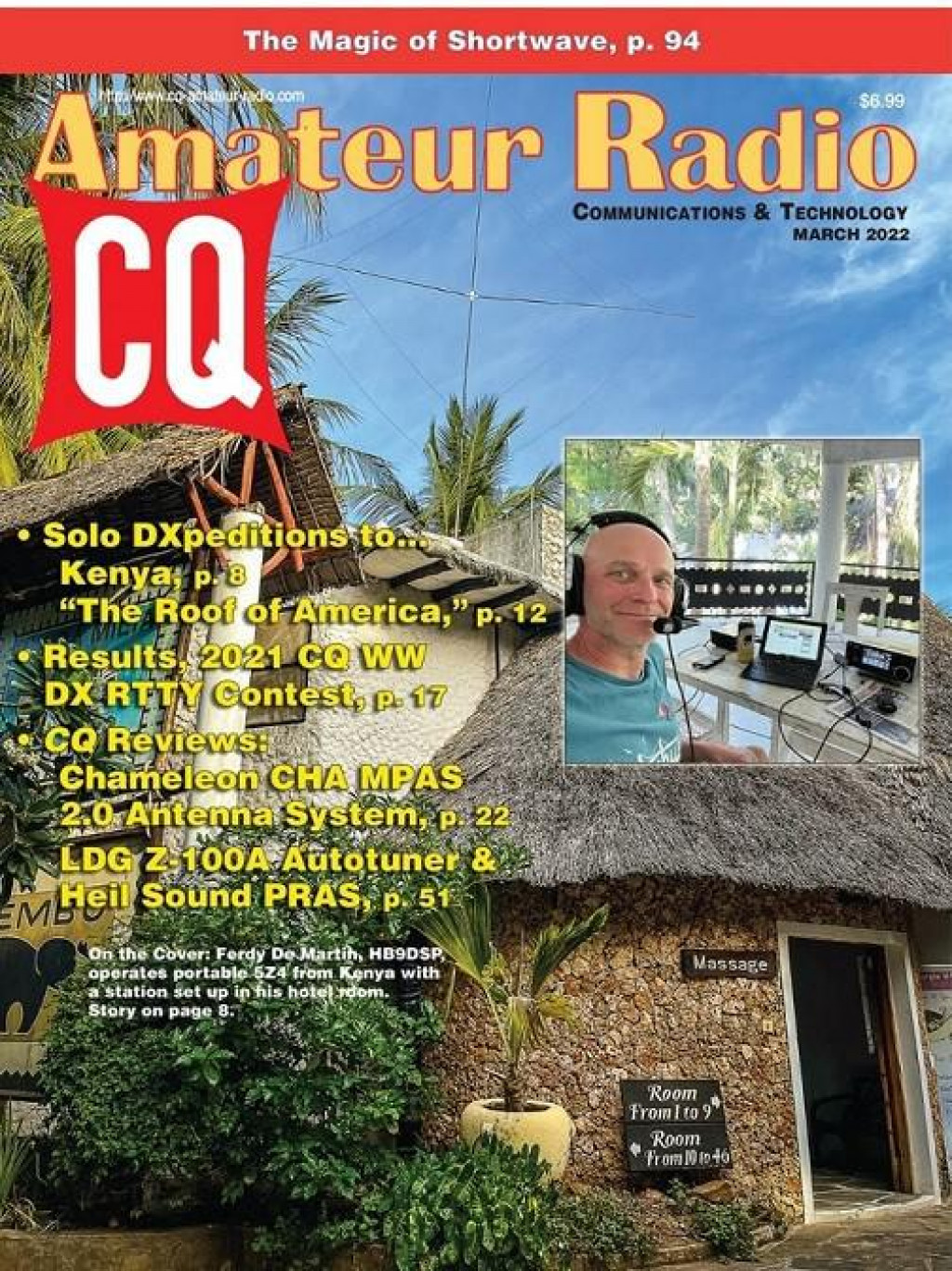 &lt;p&gt;CQ Amateur Radio inače najtiražniji je svjetski časopis koji piše o radio amaterima,&lt;/p&gt;
