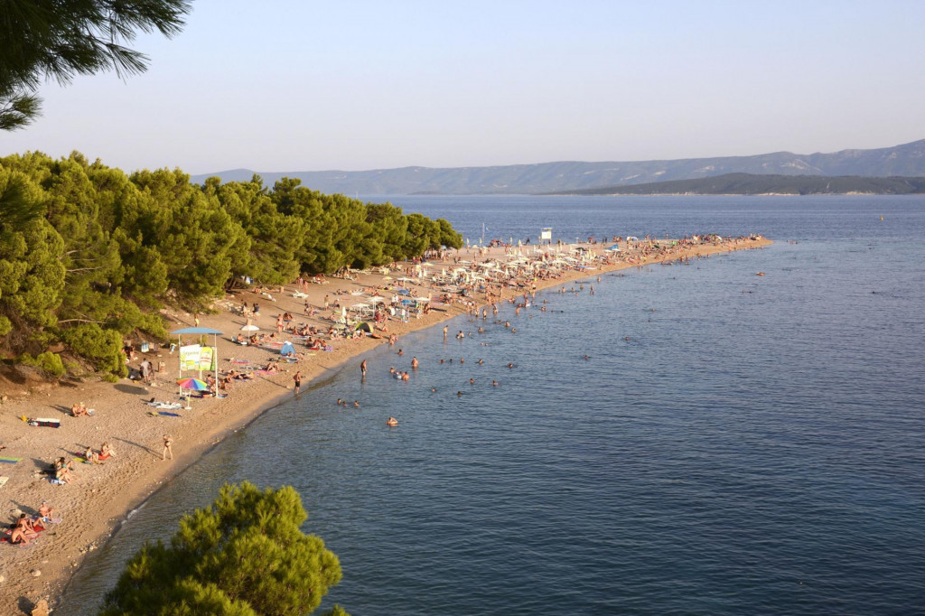 &lt;p&gt;Croatia, Island Brac, beach Golden Horn popular with sunbathers in summer (Photo by DELFINO Dominique/hemis.fr/Hemis via AFP)&lt;/p&gt;
