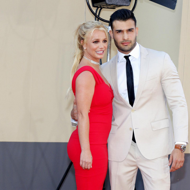 &lt;p&gt;Britney Spears and Sam Asghari at the Los Angeles premiere of &amp;#39;Once Upon a Time In Hollywood&amp;#39; held at the TCL Chinese Theatre IMAX in Hollywood, USA on July 22, 2019.&lt;/p&gt;
