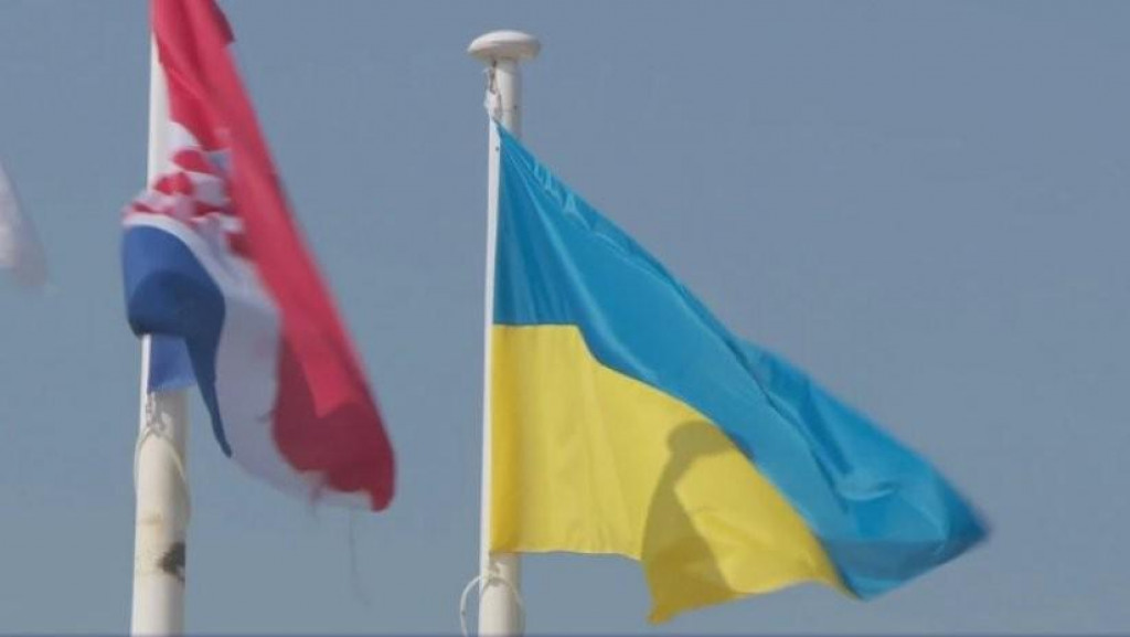 &lt;p&gt;Ukrajinska zastava zavijorila je u Murteru&lt;/p&gt;
