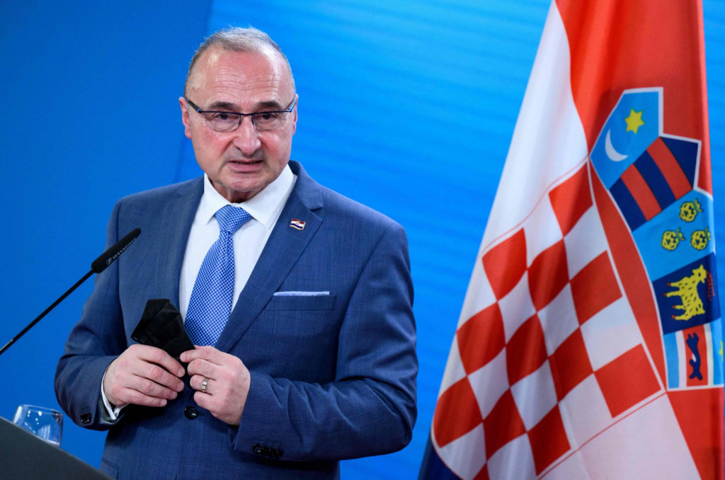 &lt;p&gt;Croatian Foreign Minister Gordan Grlic-Radman addresses a joint press conference after talks with his German counterpart at the Foreign Ministry on March 24, 2022 in Berlin. (Photo by Bernd von Jutrczenka/POOL/AFP)&lt;/p&gt;
