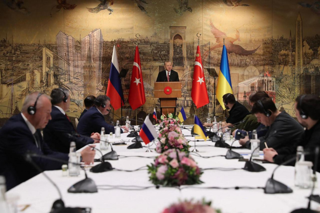 &lt;p&gt;Pregovori Rusije i Ukrajine odvijaju se u Turskoj&lt;/p&gt;