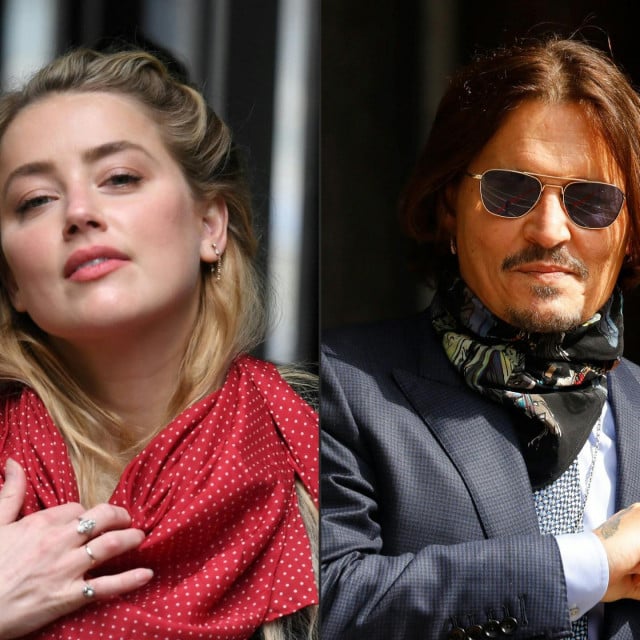 &lt;p&gt;Amber Heard i Johnny Depp snimljeni 2020. prilikom dolaska na sud&lt;/p&gt;