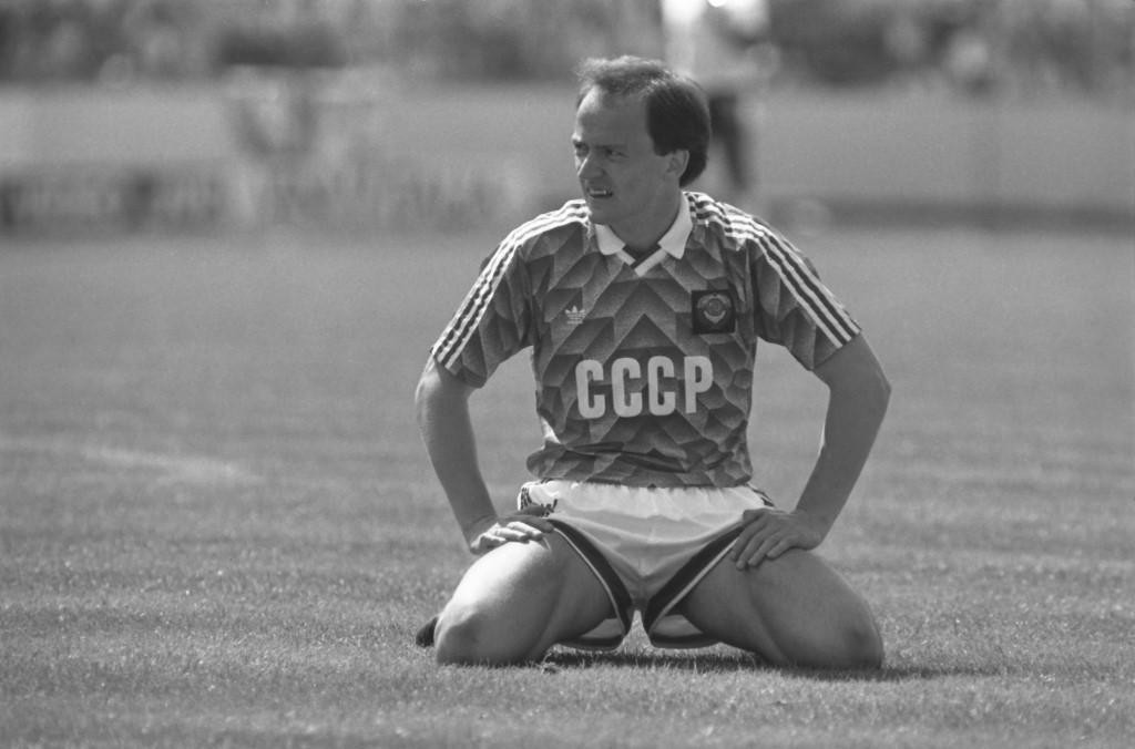 &lt;p&gt;Igor Belanov snimljen 1988. na utakmici između Sovjetskog Saveza i Engleske  &lt;/p&gt;
