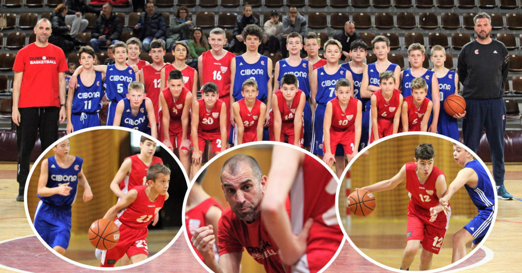 &lt;p&gt;Dubrovnik (crveni) i Cibona (plavi) uoči posljednje utakmice turnira&lt;/p&gt;