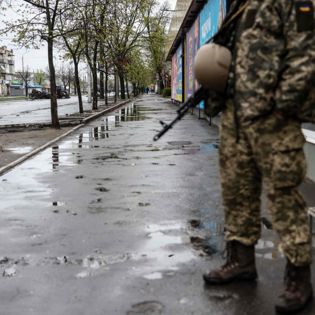 &lt;p&gt;A soldiers stands in a street in Severodonetsk, in eastern Ukraine&amp;#39;s Donbass region, on April 13, 2022 as Russian troops intensified a campaign to take the strategic port city of Mariupol, part of an anticipated massive onslaught across eastern Ukraine. (Photo by RONALDO SCHEMIDT/AFP)&lt;/p&gt;