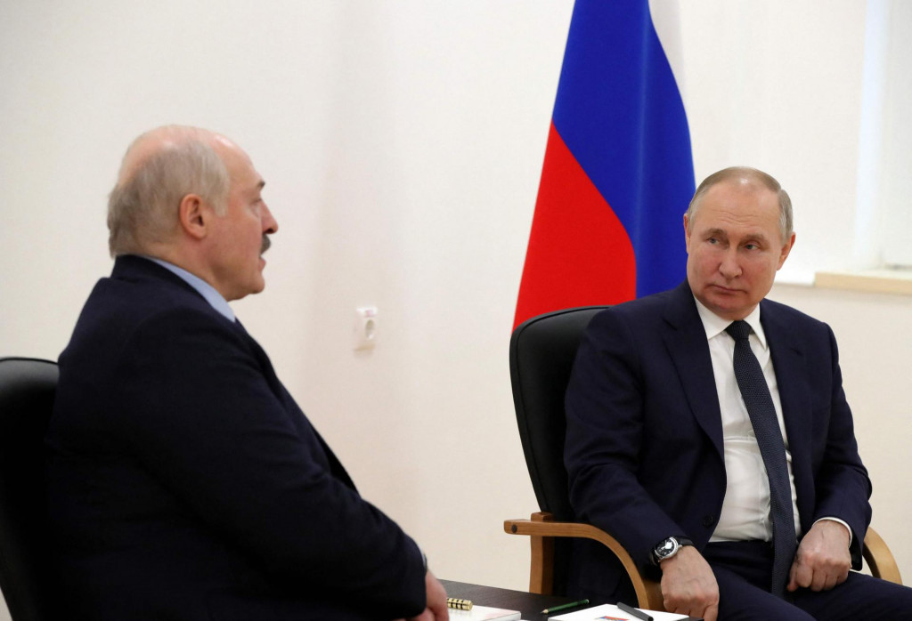 &lt;p&gt;Putin i njegov brkati bjeloruski puppetino&lt;/p&gt;