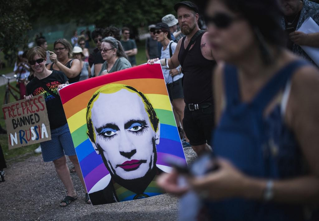 &lt;p&gt;LGBT Putin 2018., ali ne u Moskvi nego u Helsinkiju&lt;/p&gt;