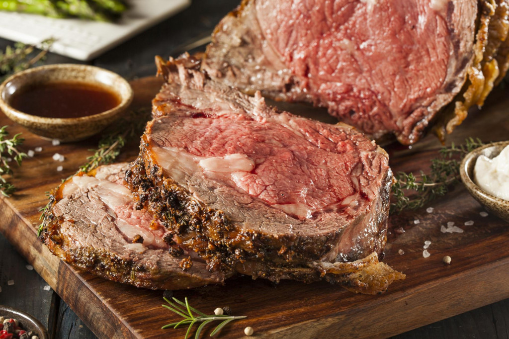 &lt;p&gt;Homemade Grass Fed Prime Rib Roast with Herbs and Spices&lt;/p&gt;