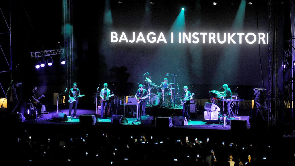 &lt;p&gt;Koncert pop rok grupe Bajaga i instruktori na Tašmajdanu&lt;/p&gt;
