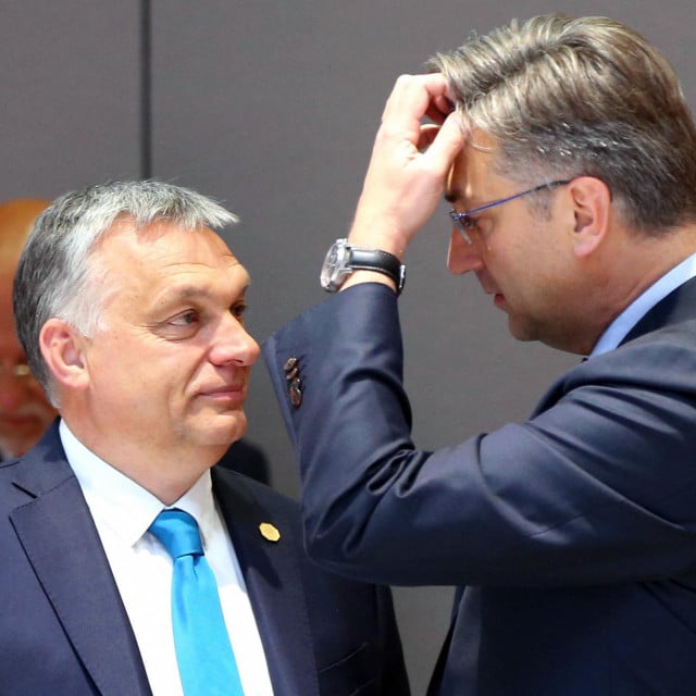 &lt;p&gt;BRUSSELS, BELGIUM - MAY 28: Prime Minister of Hungary Viktor Orban (L) and Prime Minister of Croatia Andrej Plenkovic attend a special European Union (EU) summit in Brussels, Belgium on May 28, 2019.&lt;br /&gt;
Dursun Aydemir/Anadolu Agency (Photo by Dursun Aydemir/ANADOLU AGENCY/Anadolu Agency via AFP)&lt;/p&gt;