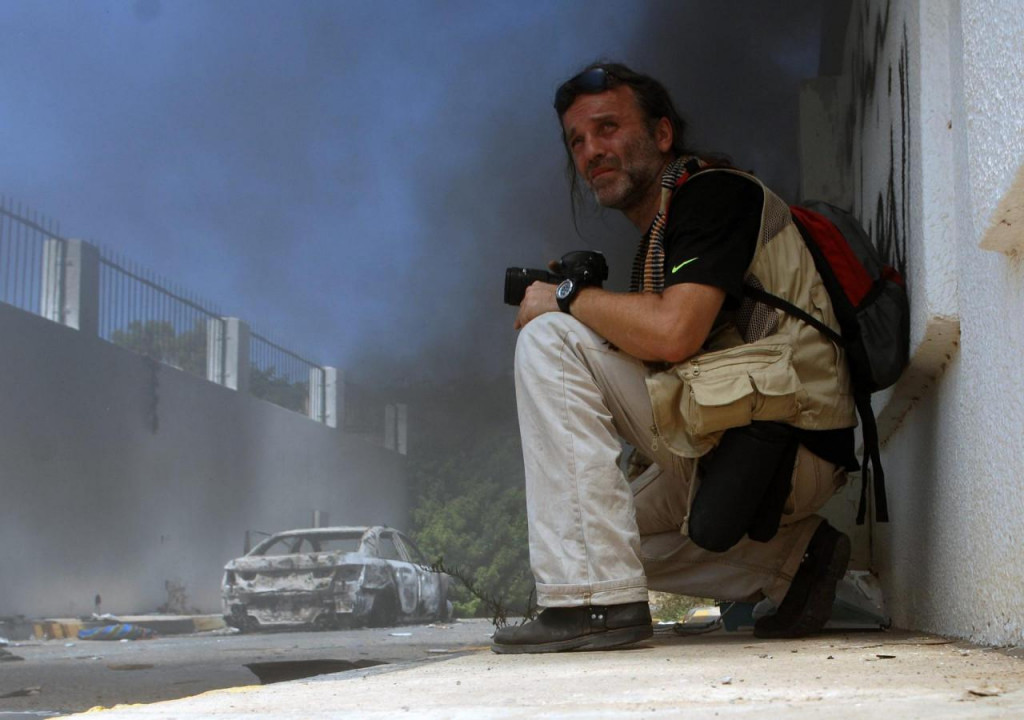&lt;p&gt;Srđan Vrančić na novinarskom zadatku u Libiji 2011. godine &lt;/p&gt;