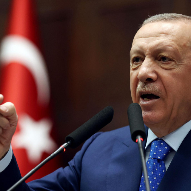 <p>Turski predsjednik Recep Tayyip Erdogan&nbsp;</p>